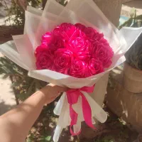 گل زبانی|گل مصنوعی|یزد, |دیوار