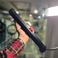 رینگ لایت ۲ شاخه - دابل آرم لایت|دوربین عکاسی و فیلم‌برداری|قزوین, |دیوار