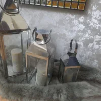 سه عدد فانوس تزیینی