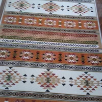 گلیم فرش نو نو(۱/۵در ۳متر و۳۰ سانت) ستاره کویر یزد