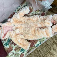 سرهمی نوزادی خز|کفش و لباس بچه|اسکو, |دیوار