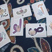 فلش کارت حروف الفبا