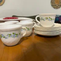 سرویس قهوه خوری شش عددی کامل