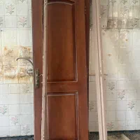 درب سرویس و حمام چوبی و اهنی
