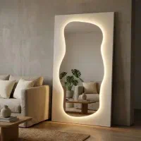 آینه قدی دفرمه 170 در 60 با بک لایت