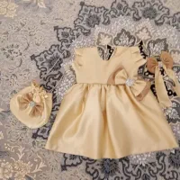 لباس مجلسی نوزادی دخترانه