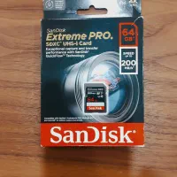 مموری سن دیسک Extreme Pro V30 سرعت 200 ظرفیت 64