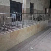 نرده استیل حفاظ تعمیرات و جوشکاری آرگون،نصاب خودمم