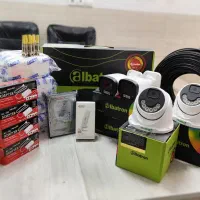 پک چهار دوربین مداربسته همراه نصب کامل