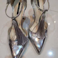 کفش مجلسی نقره ای