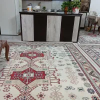 ۴ تخته فرش ۹ متری با کناره|فرش|گلپایگان, |دیوار