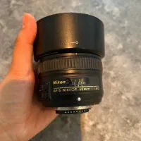 لنز دوربین نیکون 50mm f1.8
