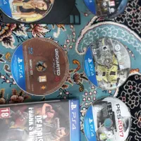 دیسک CD pes2021 و بازی های دیگه پی اس فور