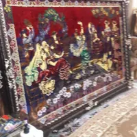 تابلو فرش ابریشم