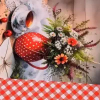 دوخت ست نمگیر،پیش بندودستگیره|سفره، حوله، دستمال آشپزخانه|کرمانشاه, |دیوار