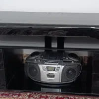 میز تلویزیون شیشه ایی