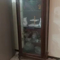 بوفه چوب گردو درب جلو شیک ونونو