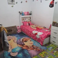 تخت  خواب کودک با تشکر