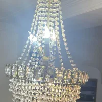 ۲ عدد لوستر کریستال