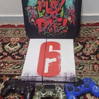 کنسول ps4 fat 1tra با سه عدد دسته و کیف
