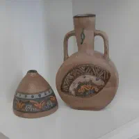 گلدان و کوزه سفالی دکوری|صنایع دستی و سایر لوازم تزئینی|سهند, |دیوار