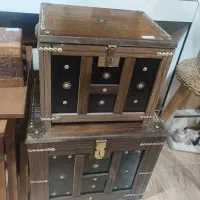 صندوقچه چوبی|صنایع دستی و سایر لوازم تزئینی|گنبد کاووس, |دیوار