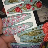 جاسوزنی و سنجاق سر گلدوزی شده|زیورآلات و اکسسوری|اطاقور, |دیوار