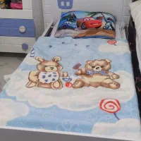 تخت وکمد کودک مدل کلبه