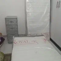 تخت خواب فلزی روتختی خوشخواب تخت یک نفره|تخت و سرویس خواب|رضویه, |دیوار