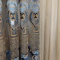 پرده سالن|پرده، رانر، رومیزی|مسجد سلیمان, |دیوار