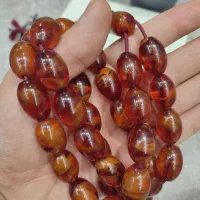 تسبیح کهربا کهنه|کلکسیون اشیاء عتیقه|مهاباد (آذربایجان غربی), |دیوار