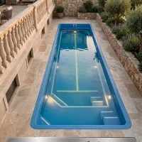 استخر آماده فایبر فایبرگلاس جکوزی پیش ساخته کد۰۸