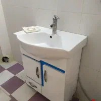 توالت فرنگی و روشویی|لوازم سرویس بهداشتی|خرم‌آباد, |دیوار