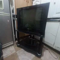 تلویزیون 29 اینچ صفحه تخت مارشال با کنترل و میز