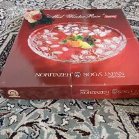 کاسه و بشقاب بلور سوگای اصل ژاپن