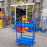 ساخت سفارشی(تولیدوحید) گاری ترولی حمل دستی چرخ بار