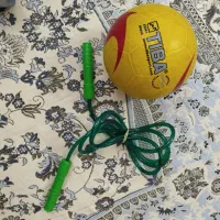 توپ فوتسال و طناب