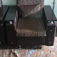 مبل کاناپه  سرویس چوب