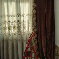 شستشوی پرده|خدمات نظافت|جهرم, |دیوار