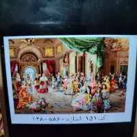 تابلو فرش طرح مجلس پاپ