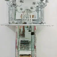اینه و شمعدان نوی نو استیل اصل