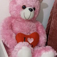 عروسک خرسی تمیز و نو