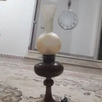 سرخ کن و ست چراغ و ساعت چوبی|بوفه، ویترین، کنسول|کنگاور, |دیوار