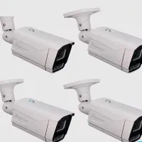 چهار عدد دوربین مداربسته
