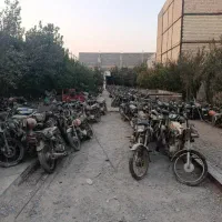 فروش موتورهای مزایدهای|موتورسیکلت|کرج, برغان|دیوار