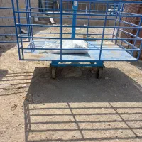 باسکول 1تنی سنگی باقفس دام کشی