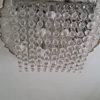 دو عدد لوستر کریستال