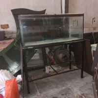 اکواریوم باتمام وسایل داخلش