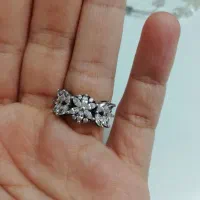 انگشتر نقره زنانه|زیورآلات و اکسسوری|تهران, پرستار|دیوار