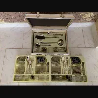 سرویس قاشق چنگال یونیک 12 نفره (نو و آکبند)|ظروف سرو و پذیرایی|تبریز, |دیوار